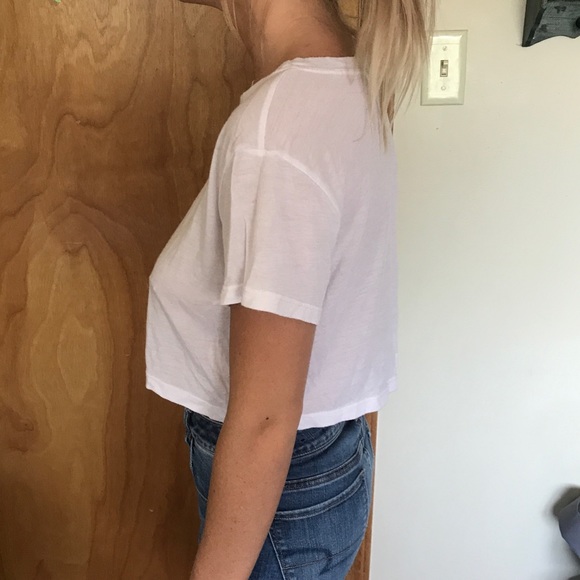 Pacsun L.A. Hearts white crop top - Picture 3 of 7